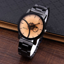 Load image into Gallery viewer, KEVIN New Design Women Watches Fashion Black Round Dial Stainless Steel Band Quartz Wrist Watch Mens Gifts relogios feminino