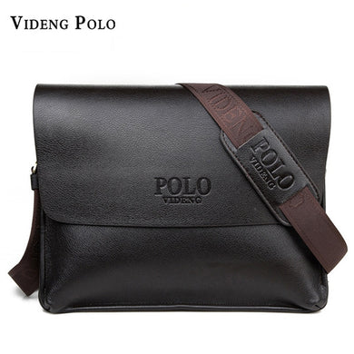 free shipping new 2017 hot sale men bags, men leather messenger bags, high quality polo bag fashion men's travel bags
