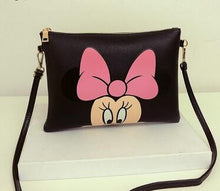 Load image into Gallery viewer, Mickey envelope bag Fashion New Handbags High quality PU leather Women bag Cartoon Printing Sweet Lady Shoulder Messenger Bag