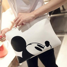 Load image into Gallery viewer, Mickey envelope bag Fashion New Handbags High quality PU leather Women bag Cartoon Printing Sweet Lady Shoulder Messenger Bag