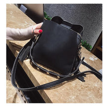 Load image into Gallery viewer, 2018 Fashion Scrub Women Bucket Bag Vintage Tassel Messenger Bag High Quality Retro Shoulder Bag Simple Crossbody Bag Tote LB651