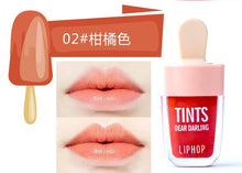 Load image into Gallery viewer, New 1Pcs Lip Ice Cream Long-Lasting Lip Tint 5 Colors Liquid Lipstick Rouge Levres Labial Matte Lip Gloss Sexy Tattoo Cosmetic