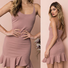 Load image into Gallery viewer, 2018 New Sexy Mini Woman Ladies Dress Women Summer Mini Dress Bodycon Bandage Sleeveless Party Cocktail Club Dresses