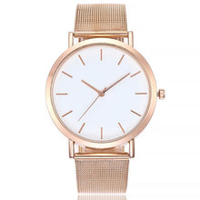 Load image into Gallery viewer, Vansvar  Women&#39;s Watches  Round Dail Luxury Silver  Clock Reloj  Classic Casual Alloy Fashion Casual  Quartz Wristwatch  18FEB13