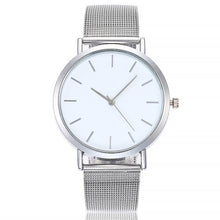 Load image into Gallery viewer, Vansvar  Women&#39;s Watches  Round Dail Luxury Silver  Clock Reloj  Classic Casual Alloy Fashion Casual  Quartz Wristwatch  18FEB13