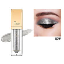 Load image into Gallery viewer, Pudaier 18 Colors Shine Smoky Eyeshadow Waterproof Dimond Glitter Liquid Eyeshadow Women's Cosmetic Eyeshadow Eyeliner