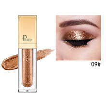 Load image into Gallery viewer, Pudaier 18 Colors Shine Smoky Eyeshadow Waterproof Dimond Glitter Liquid Eyeshadow Women's Cosmetic Eyeshadow Eyeliner