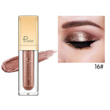 Load image into Gallery viewer, Pudaier 18 Colors Shine Smoky Eyeshadow Waterproof Dimond Glitter Liquid Eyeshadow Women's Cosmetic Eyeshadow Eyeliner