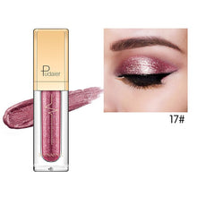 Load image into Gallery viewer, Pudaier 18 Colors Shine Smoky Eyeshadow Waterproof Dimond Glitter Liquid Eyeshadow Women's Cosmetic Eyeshadow Eyeliner