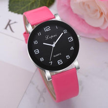 Load image into Gallery viewer, LVPAI Woman's Watch  Fashion    Luxury Ladies   Quartz Wristwatch Top Brand  Leather Strap  Watch  Women Watches Reloj  18MAY8