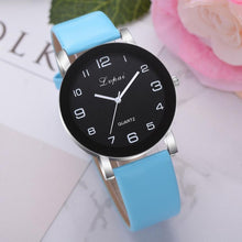 Load image into Gallery viewer, LVPAI Woman's Watch  Fashion    Luxury Ladies   Quartz Wristwatch Top Brand  Leather Strap  Watch  Women Watches Reloj  18MAY8