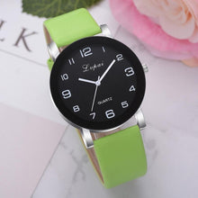 Load image into Gallery viewer, LVPAI Woman's Watch  Fashion    Luxury Ladies   Quartz Wristwatch Top Brand  Leather Strap  Watch  Women Watches Reloj  18MAY8