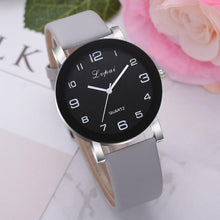 Load image into Gallery viewer, LVPAI Woman's Watch  Fashion    Luxury Ladies   Quartz Wristwatch Top Brand  Leather Strap  Watch  Women Watches Reloj  18MAY8