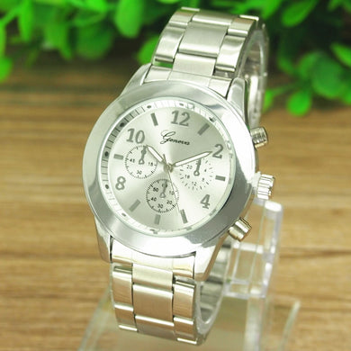 Hot New Fashion 3 Colors watches Ladies Women Girl Unisex High quality Stainless Steel Quartz Wrist Watch relogio feminino