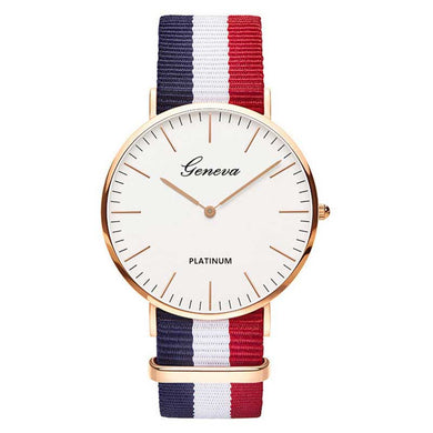 Luxury Brand Nylon Strap Watches 2018 Fashion Casual Quartz Watch Women Dress Watch Men Outdoor Sports Wristwatch Relogio Hot