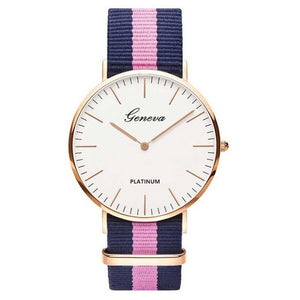 Luxury Brand Nylon Strap Watches 2018 Fashion Casual Quartz Watch Women Dress Watch Men Outdoor Sports Wristwatch Relogio Hot