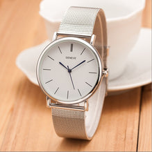 Load image into Gallery viewer, 2018 Luxury Women Metal Mesh Watch Simplicity Classic Wrist Fashion Casual Quartz High Quality Women's Watches Relogio Masculino