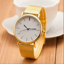 Load image into Gallery viewer, 2018 Luxury Women Metal Mesh Watch Simplicity Classic Wrist Fashion Casual Quartz High Quality Women's Watches Relogio Masculino