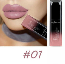 Load image into Gallery viewer, PUDAIER Waterproof Velvet Liquid Lipstick Sexy Red Lip Tint 21 Colors Make up Long Lasting maquiagem Matte Nude Glossy Lipgloss