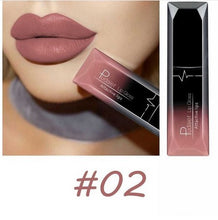 Load image into Gallery viewer, PUDAIER Waterproof Velvet Liquid Lipstick Sexy Red Lip Tint 21 Colors Make up Long Lasting maquiagem Matte Nude Glossy Lipgloss