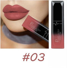 Load image into Gallery viewer, PUDAIER Waterproof Velvet Liquid Lipstick Sexy Red Lip Tint 21 Colors Make up Long Lasting maquiagem Matte Nude Glossy Lipgloss