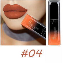 Load image into Gallery viewer, PUDAIER Waterproof Velvet Liquid Lipstick Sexy Red Lip Tint 21 Colors Make up Long Lasting maquiagem Matte Nude Glossy Lipgloss