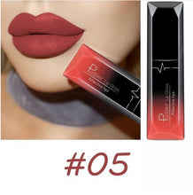 Load image into Gallery viewer, PUDAIER Waterproof Velvet Liquid Lipstick Sexy Red Lip Tint 21 Colors Make up Long Lasting maquiagem Matte Nude Glossy Lipgloss