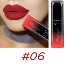 Load image into Gallery viewer, PUDAIER Waterproof Velvet Liquid Lipstick Sexy Red Lip Tint 21 Colors Make up Long Lasting maquiagem Matte Nude Glossy Lipgloss