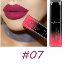 Load image into Gallery viewer, PUDAIER Waterproof Velvet Liquid Lipstick Sexy Red Lip Tint 21 Colors Make up Long Lasting maquiagem Matte Nude Glossy Lipgloss