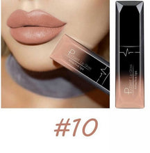 Load image into Gallery viewer, PUDAIER Waterproof Velvet Liquid Lipstick Sexy Red Lip Tint 21 Colors Make up Long Lasting maquiagem Matte Nude Glossy Lipgloss