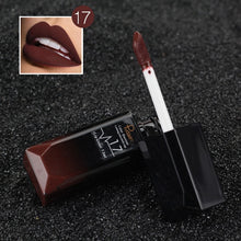Load image into Gallery viewer, PUDAIER Waterproof Velvet Liquid Lipstick Sexy Red Lip Tint 21 Colors Make up Long Lasting maquiagem Matte Nude Glossy Lipgloss