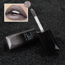 Load image into Gallery viewer, PUDAIER Waterproof Velvet Liquid Lipstick Sexy Red Lip Tint 21 Colors Make up Long Lasting maquiagem Matte Nude Glossy Lipgloss