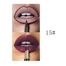 Load image into Gallery viewer, 16 Color Double-end Lasting Lipliner Matte lipstick Waterproof Lip Liner Stick Pencil Party Daily Makeup Lipliner Pen lipstick