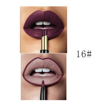 Load image into Gallery viewer, 16 Color Double-end Lasting Lipliner Matte lipstick Waterproof Lip Liner Stick Pencil Party Daily Makeup Lipliner Pen lipstick