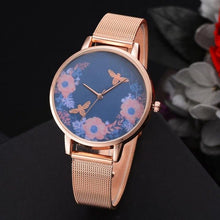 Load image into Gallery viewer, Simple Retro Leisure time Quartz Women's Watch Casual Quartz Mesh Belt Watch Analog Wrist Watch montre femme 2018 New